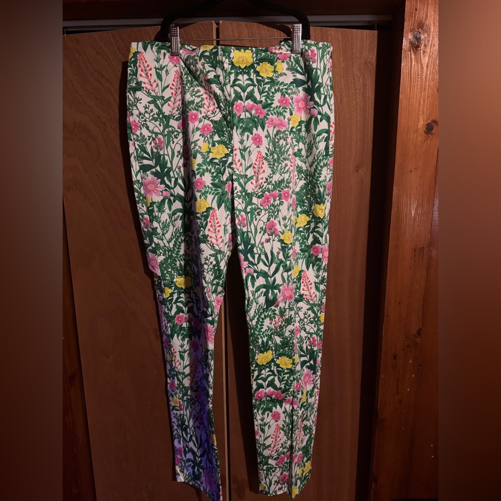Talbots rsvp floral pants new